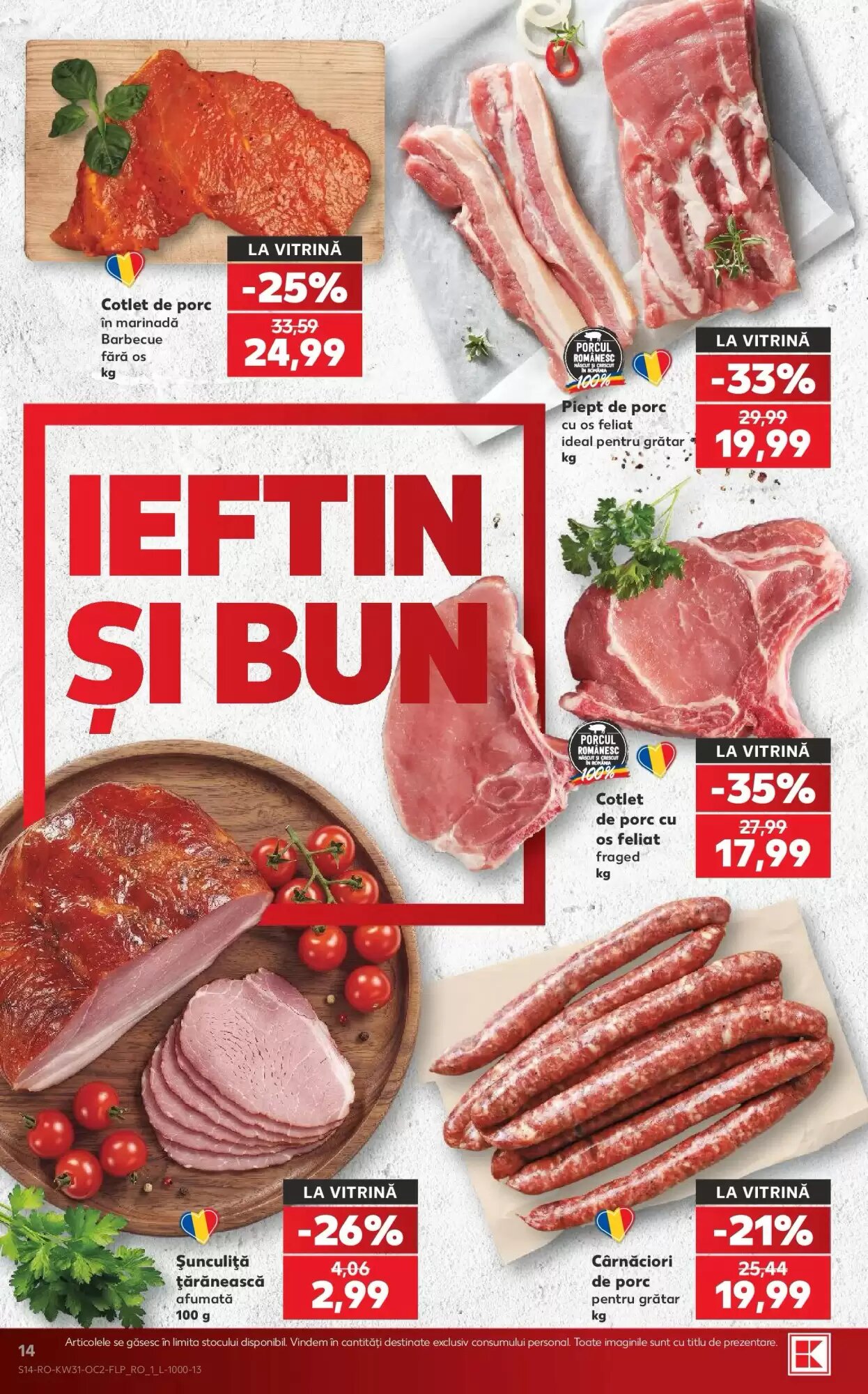 Catalogul cu oferte Kaufland valabil de la 29.07.2026 - Pagina 14.