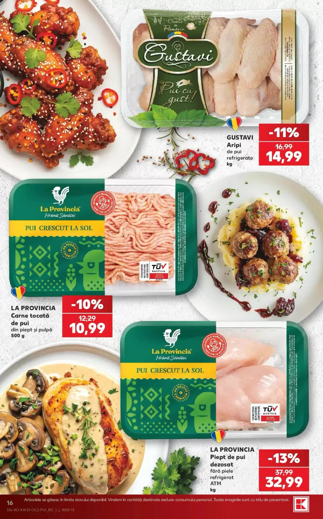Catalogul cu oferte Kaufland valabil de la 29.07.2026 - Pagina 16.