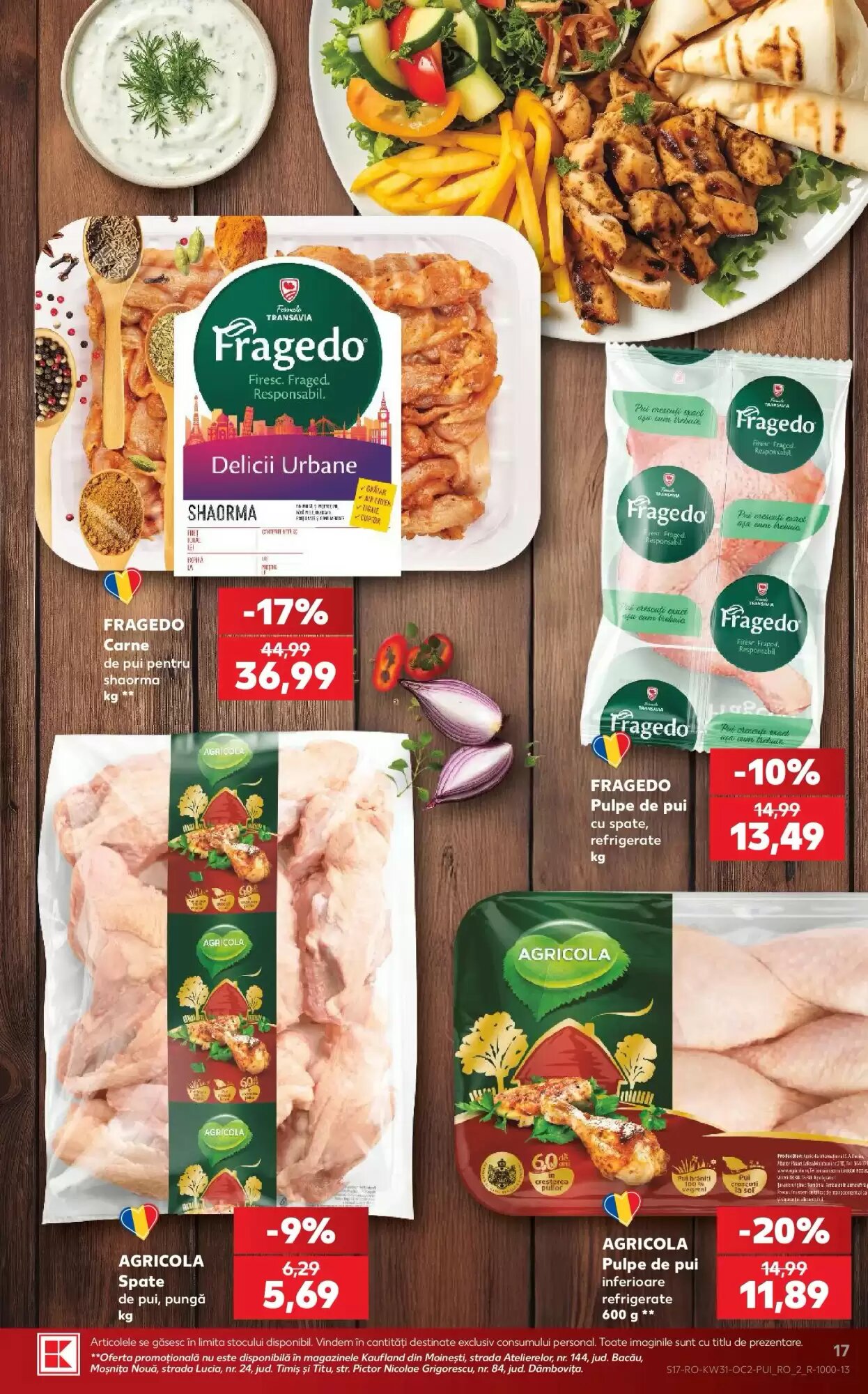 Catalogul cu oferte Kaufland valabil de la 29.07.2026 - Pagina 17.