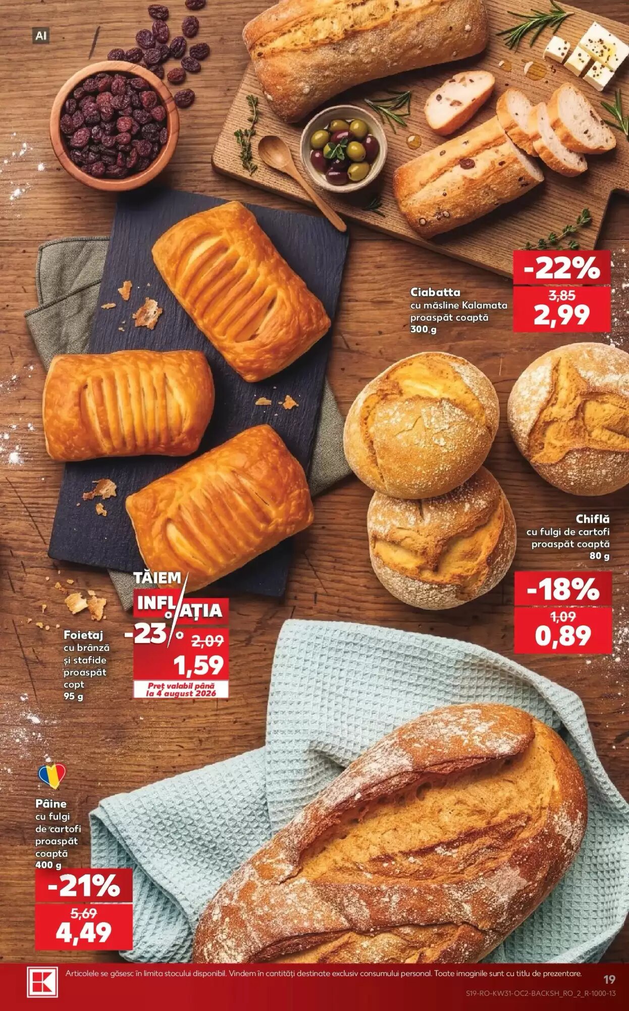 Catalogul cu oferte Kaufland valabil de la 29.07.2026 - Pagina 19.