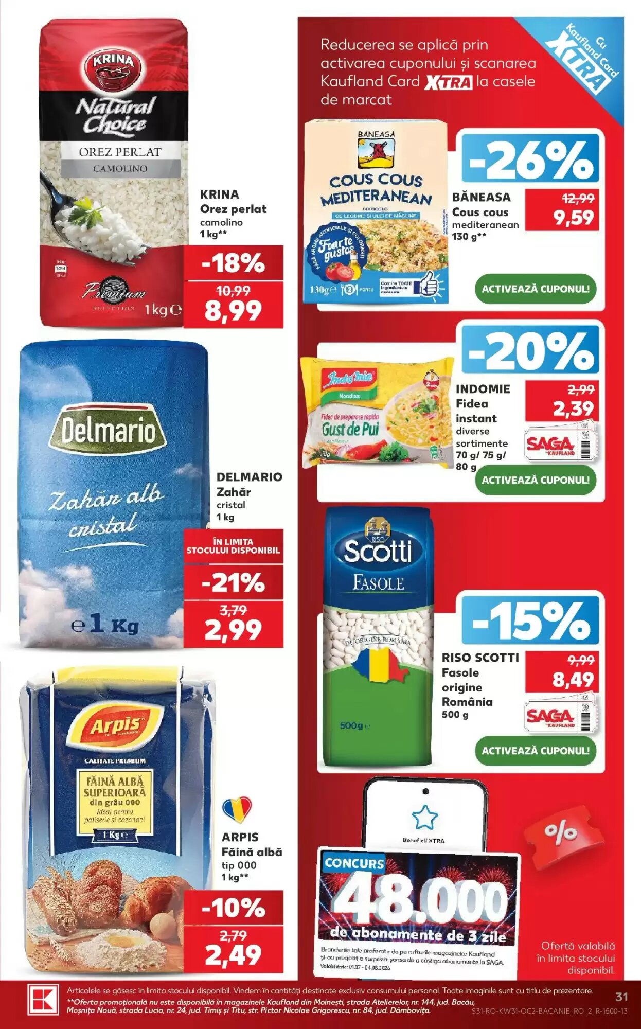 Catalogul cu oferte Kaufland valabil de la 29.07.2026 - Pagina 31.
