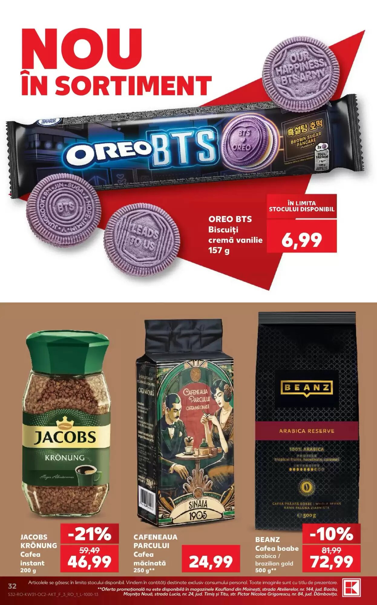 Catalogul cu oferte Kaufland valabil de la 29.07.2026 - Pagina 32.