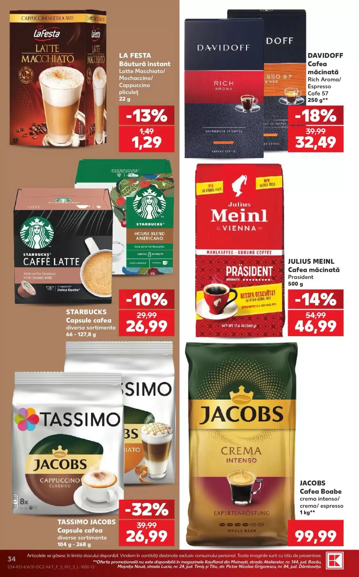 Catalogul cu oferte Kaufland valabil de la 29.07.2026 - Pagina 34.