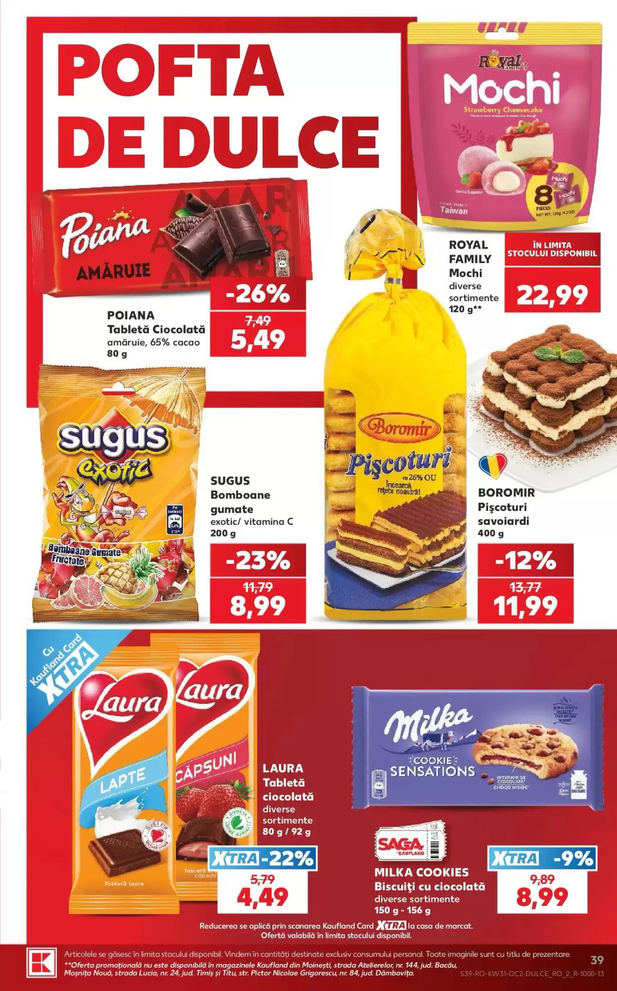 Catalogul cu oferte Kaufland valabil de la 29.07.2026 - Pagina 39.