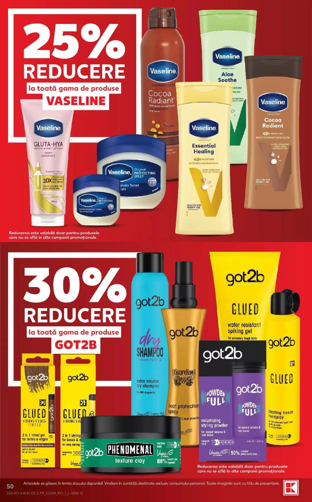 Catalogul cu oferte Kaufland valabil de la 29.07.2026 - Pagina 50.