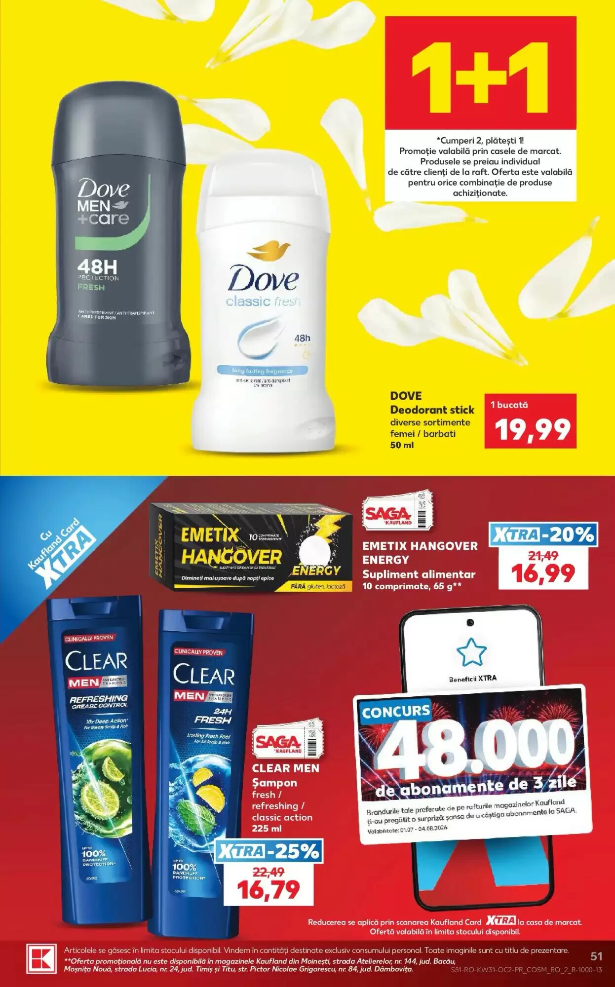 Catalogul cu oferte Kaufland valabil de la 29.07.2026 - Pagina 51.