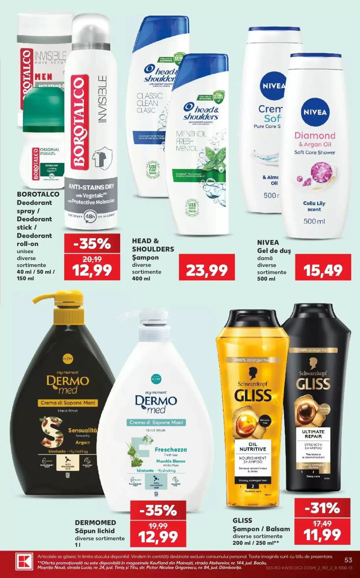 Catalogul cu oferte Kaufland valabil de la 29.07.2026 - Pagina 53.