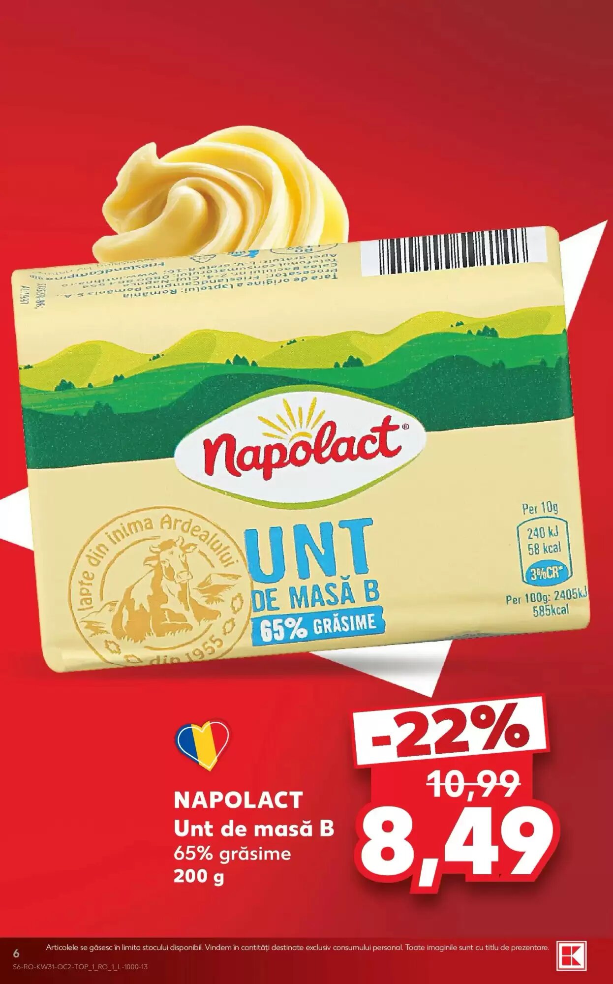 Catalogul cu oferte Kaufland valabil de la 29.07.2026 - Pagina 6.