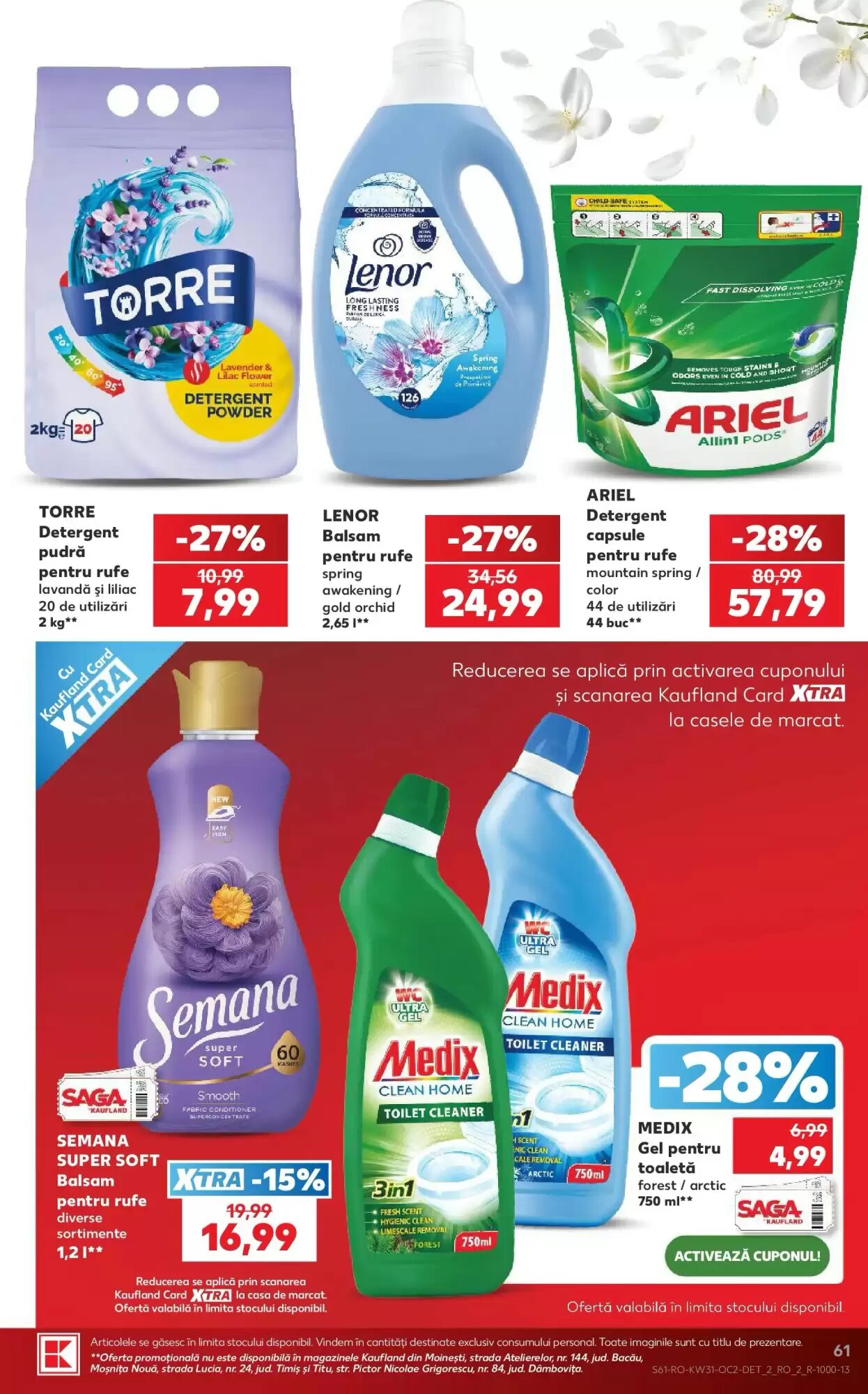 Catalogul cu oferte Kaufland valabil de la 29.07.2026 - Pagina 61.
