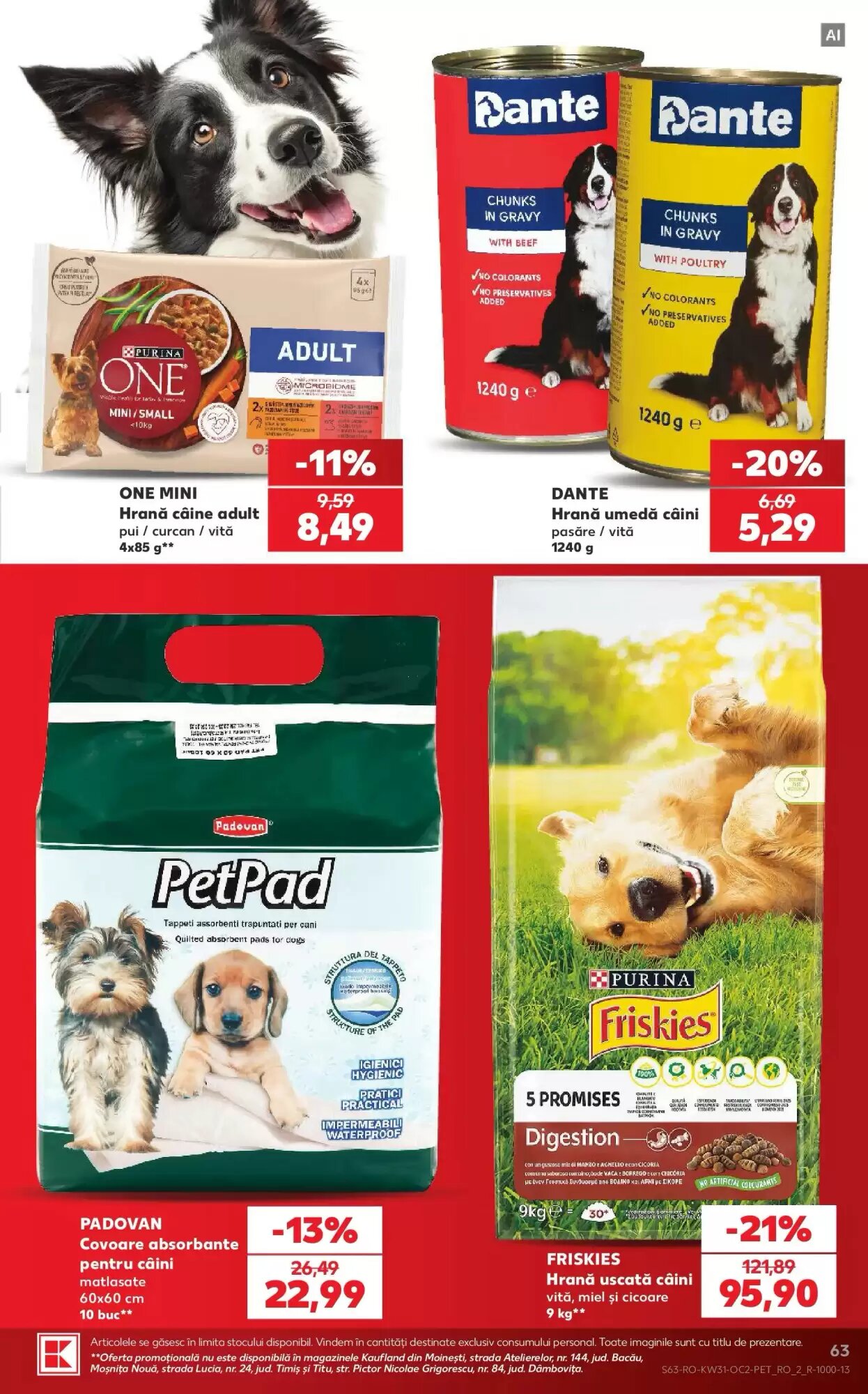 Catalogul cu oferte Kaufland valabil de la 29.07.2026 - Pagina 63.