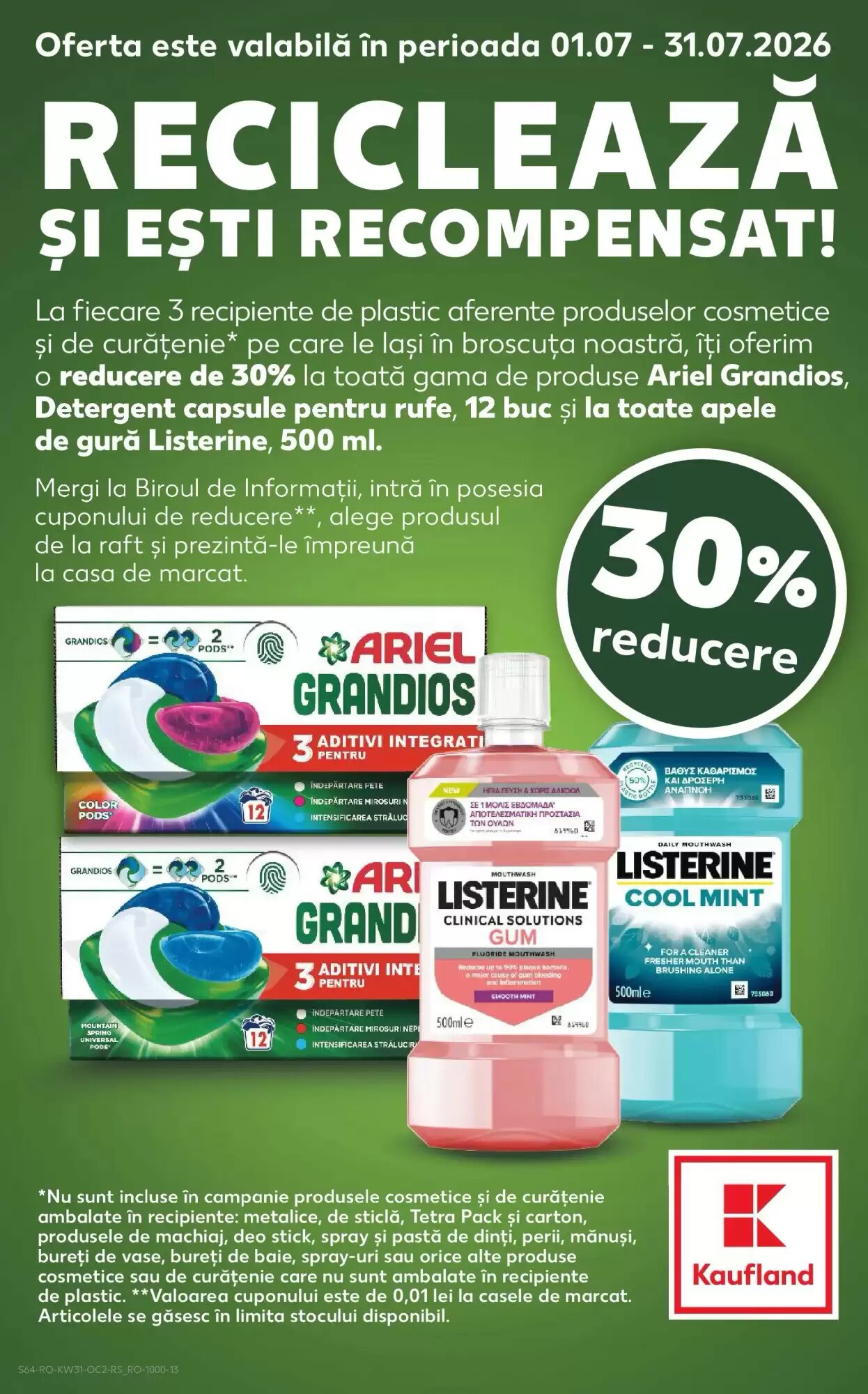 Catalogul cu oferte Kaufland valabil de la 29.07.2026 - Pagina 64.