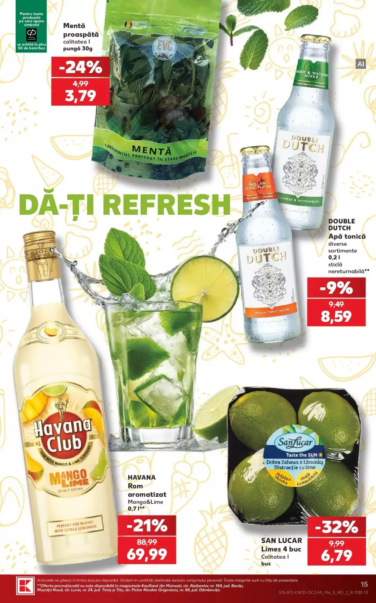 Catalogul cu oferte Kaufland valabil de la 29.07.2026 - Pagina 15.