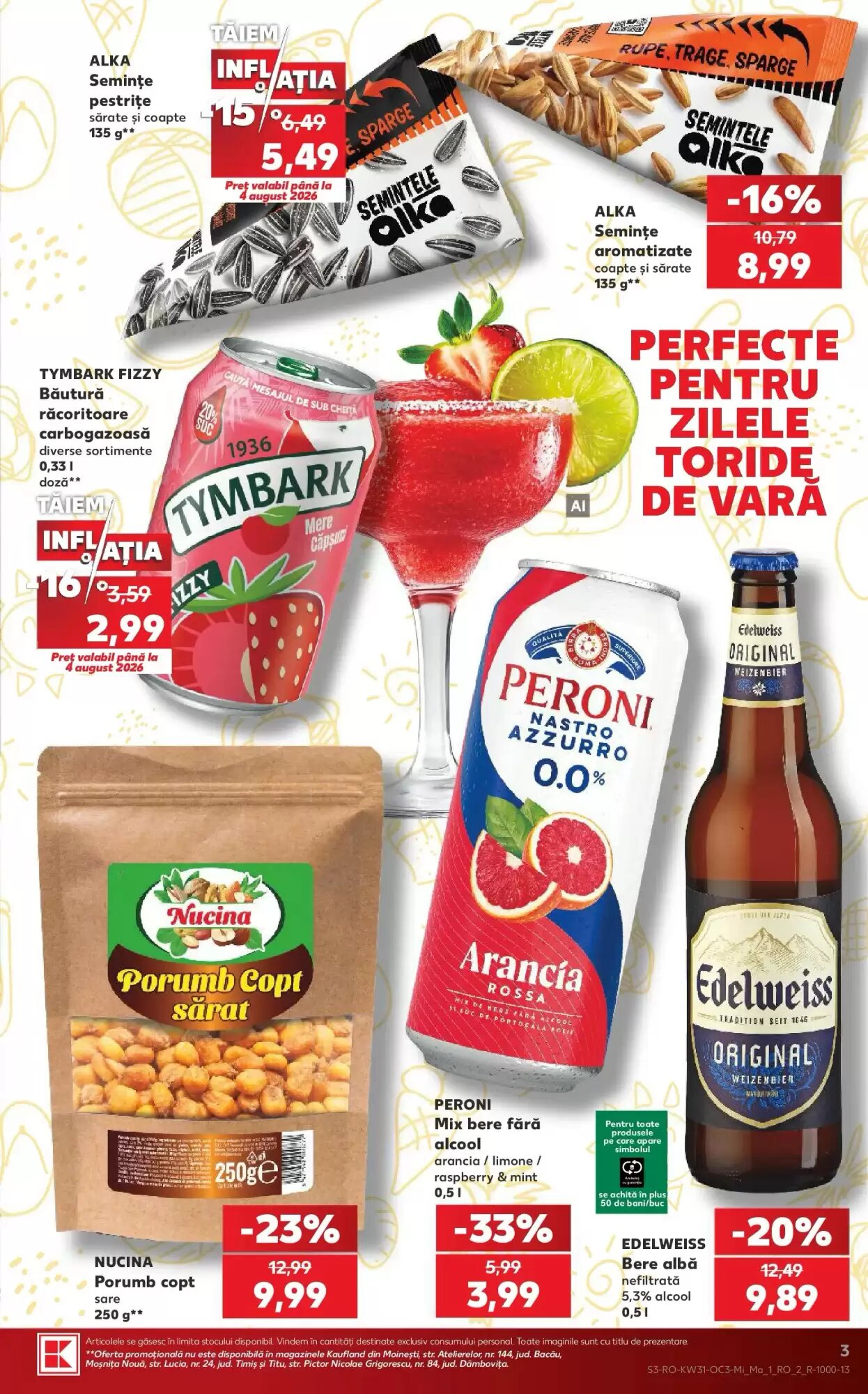 Catalogul cu oferte Kaufland valabil de la 29.07.2026 - Pagina 3.