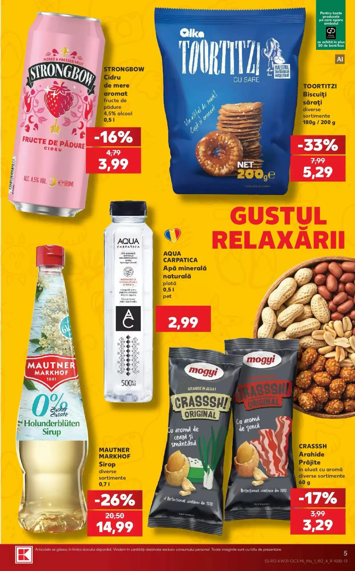 Catalogul cu oferte Kaufland valabil de la 29.07.2026 - Pagina 5.