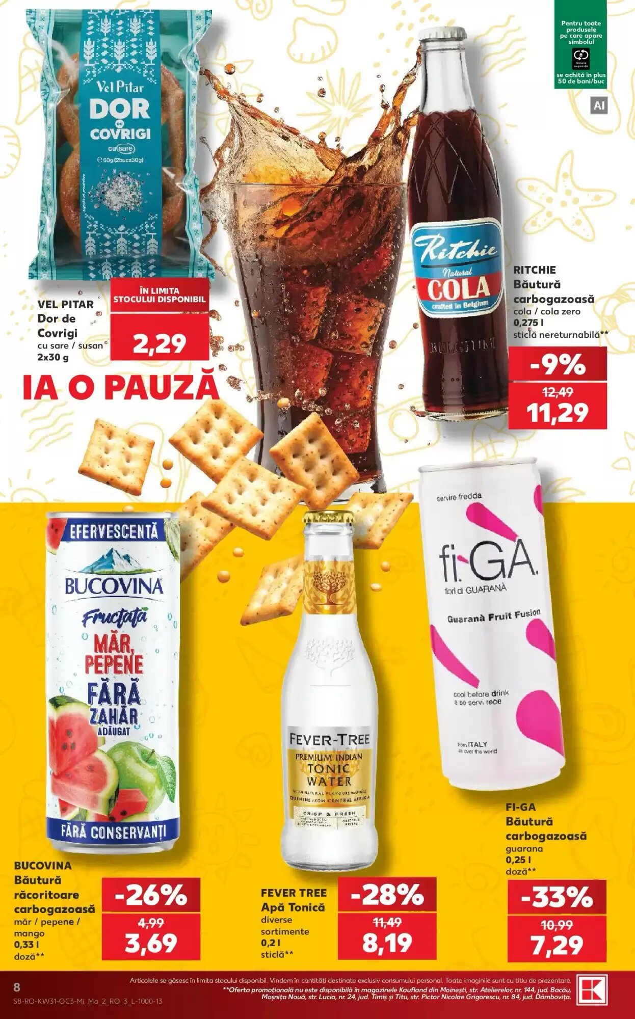 Catalogul cu oferte Kaufland valabil de la 29.07.2026 - Pagina 8.