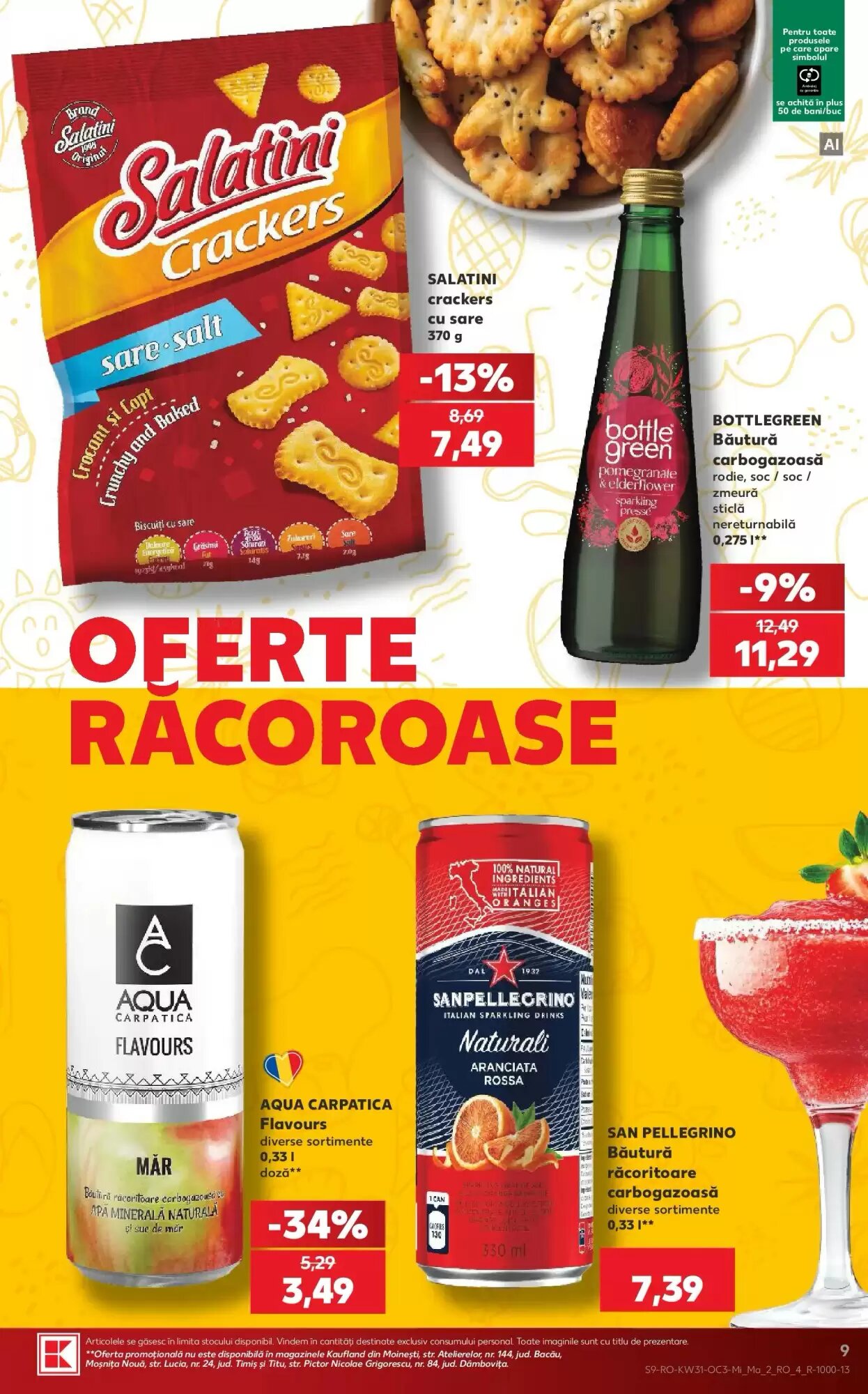 Catalogul cu oferte Kaufland valabil de la 29.07.2026 - Pagina 9.