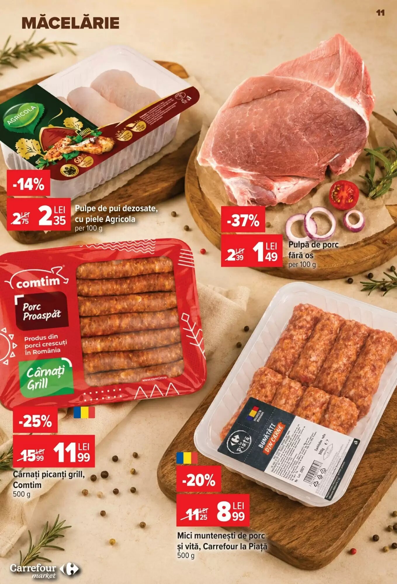 Catalogul cu oferte Carrefour Market valabil de la 29.07.2026 - Pagina 11.