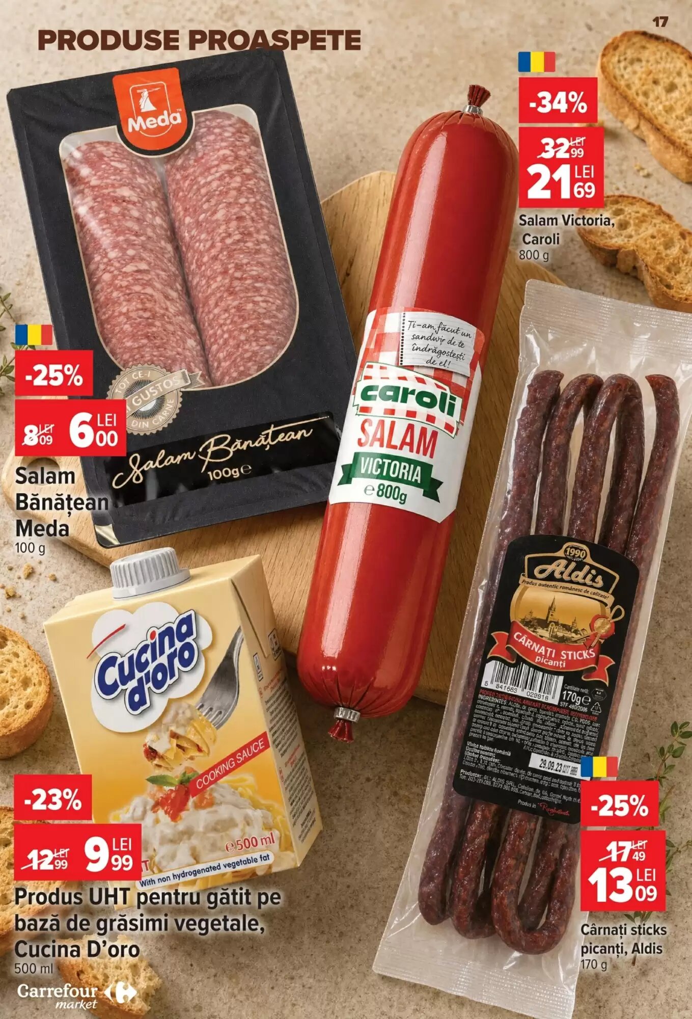 Catalogul cu oferte Carrefour Market valabil de la 29.07.2026 - Pagina 17.