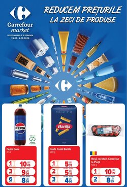 Catalogul cu oferte Carrefour Market valabil de la 29.07.2026