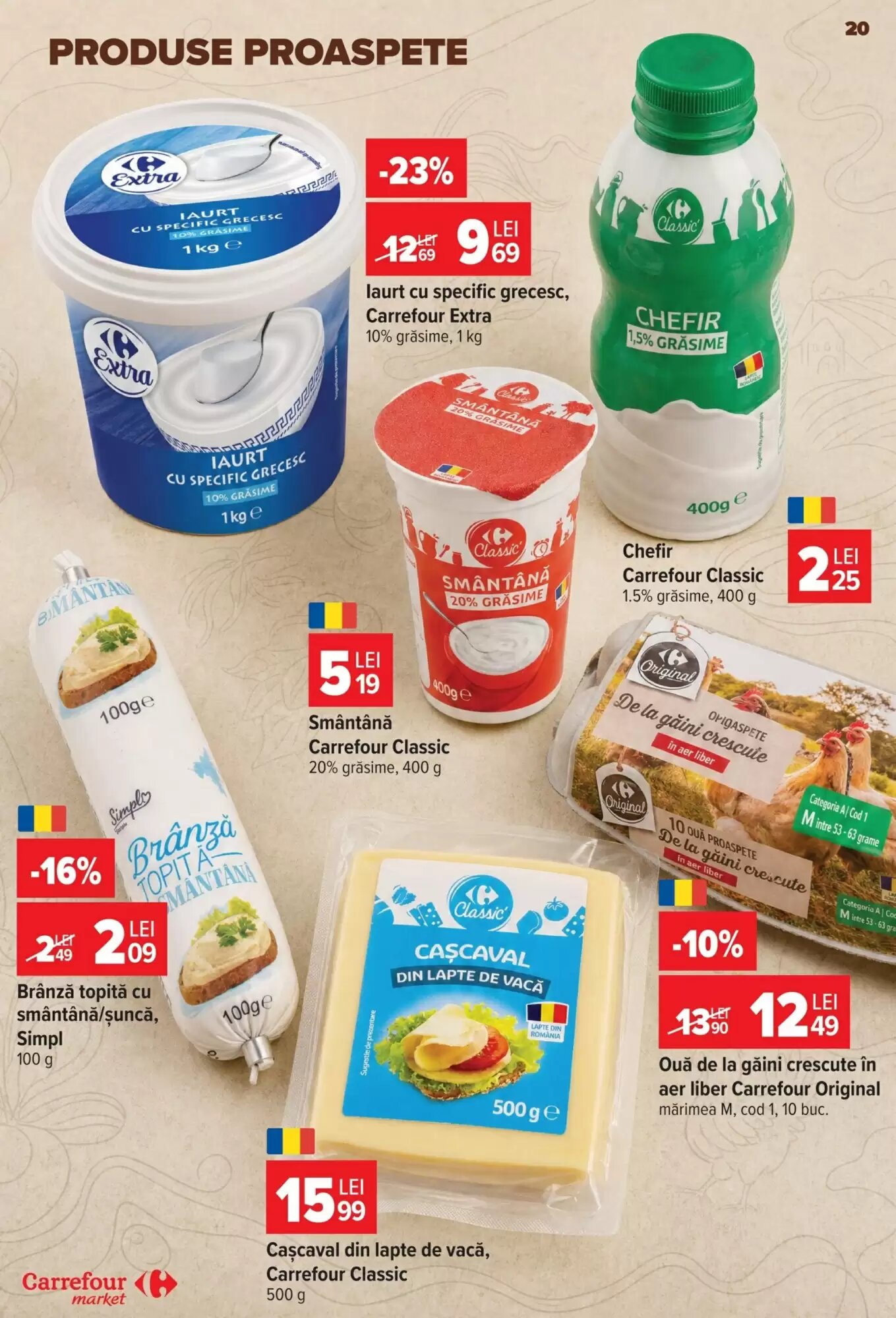 Catalogul cu oferte Carrefour Market valabil de la 29.07.2026 - Pagina 20.