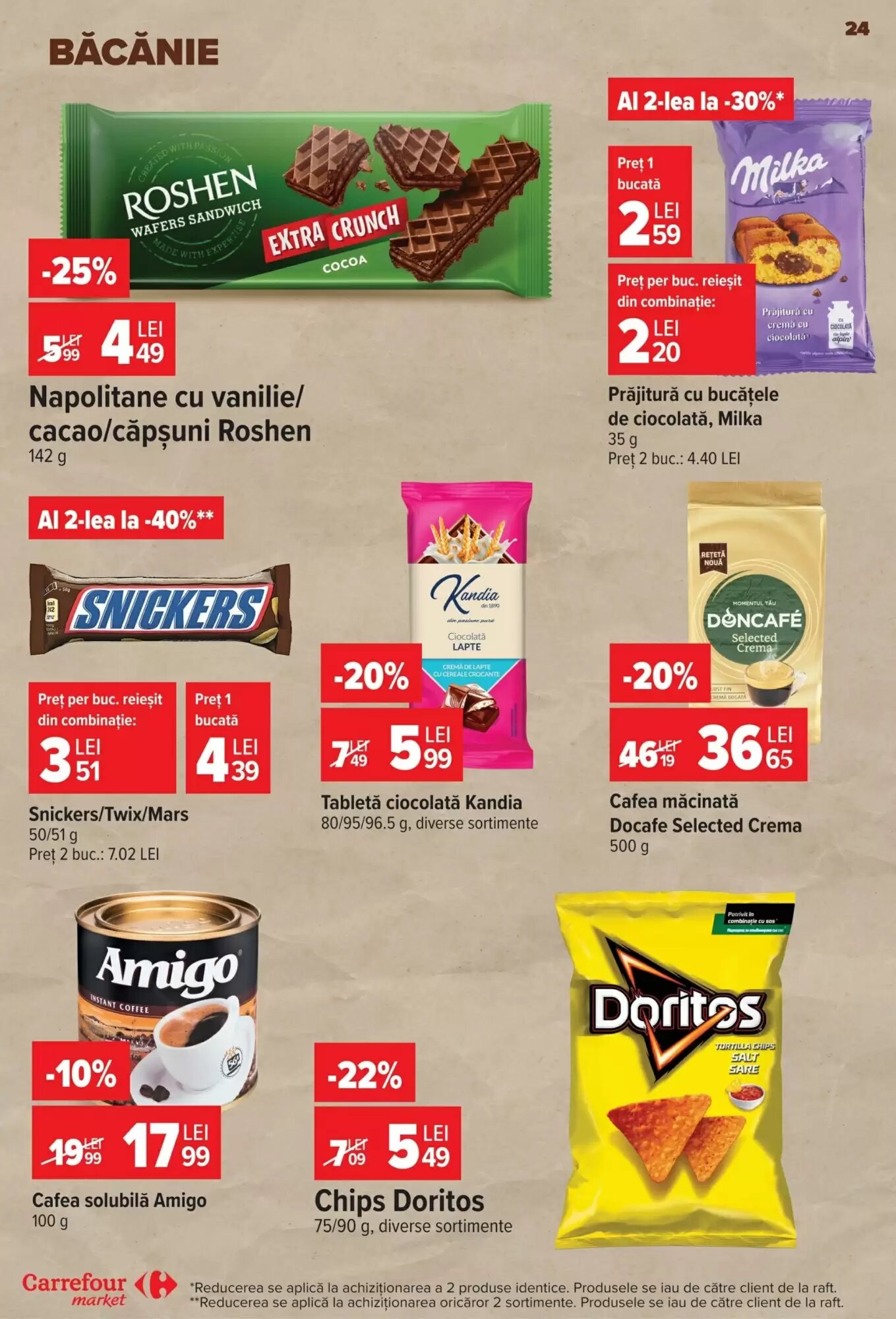 Catalogul cu oferte Carrefour Market valabil de la 29.07.2026 - Pagina 24.