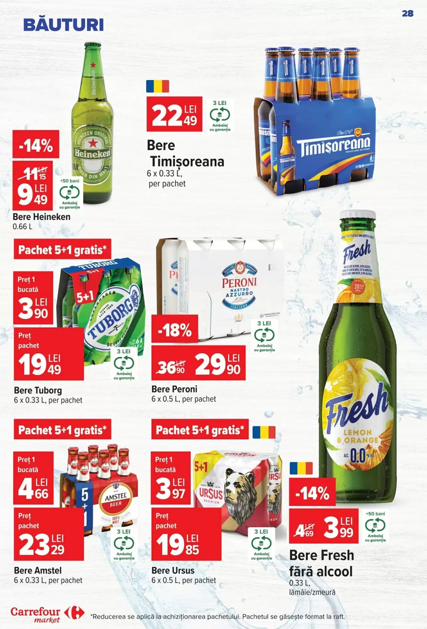 Catalogul cu oferte Carrefour Market valabil de la 29.07.2026 - Pagina 28.