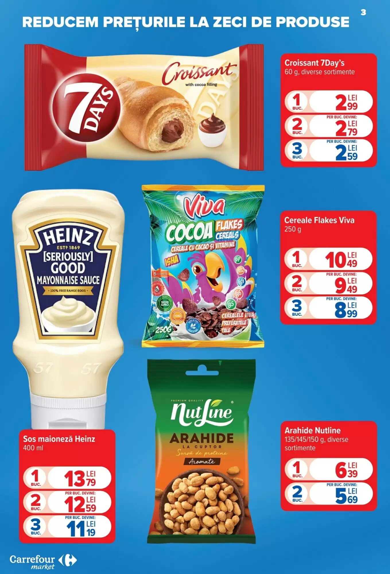 Catalogul cu oferte Carrefour Market valabil de la 29.07.2026 - Pagina 3.