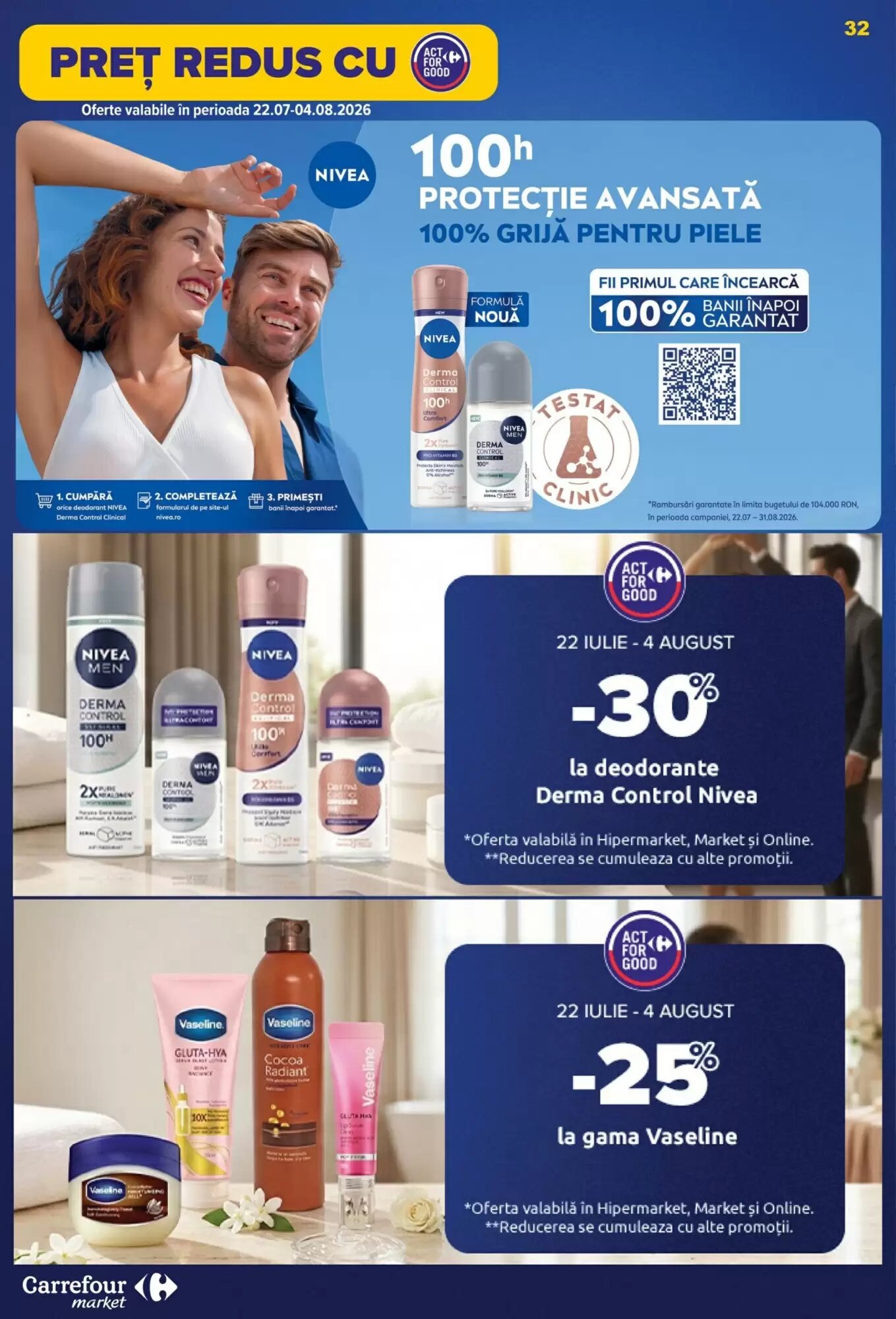 Catalogul cu oferte Carrefour Market valabil de la 29.07.2026 - Pagina 32.