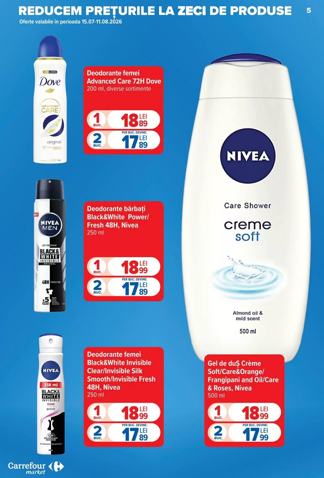 Catalogul cu oferte Carrefour Market valabil de la 29.07.2026 - Pagina 5.