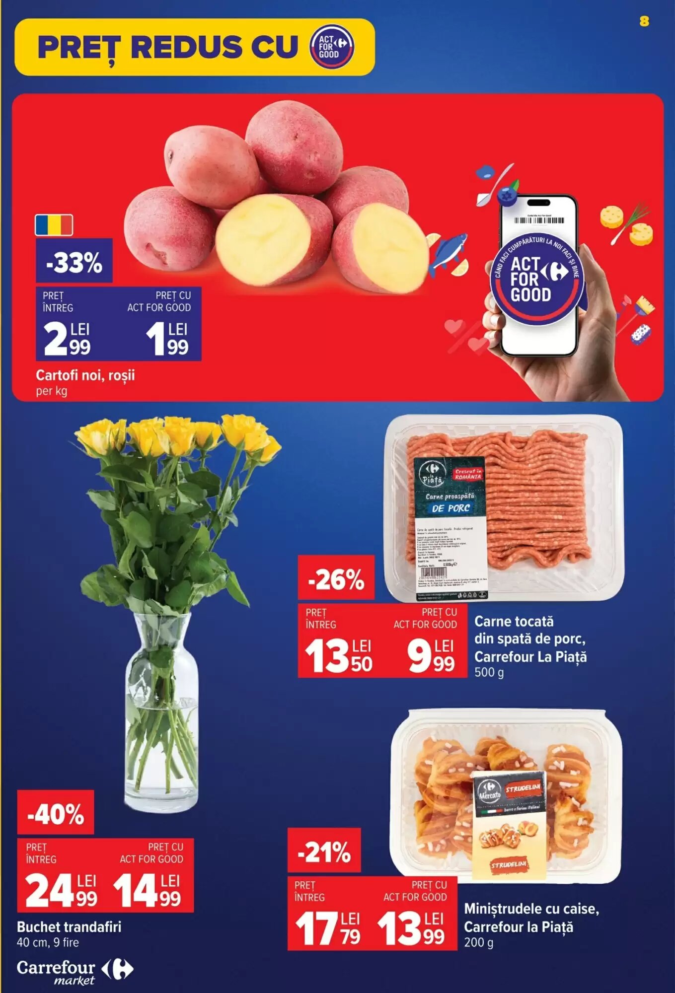 Catalogul cu oferte Carrefour Market valabil de la 29.07.2026 - Pagina 8.