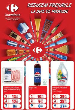 Catalogul cu oferte Carrefour valabil de la 29.07.2026