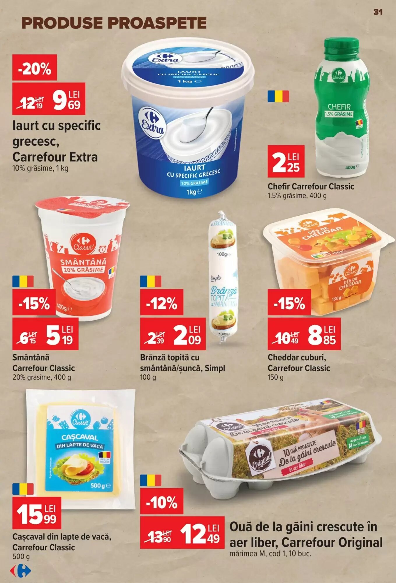 Catalogul cu oferte Carrefour valabil de la 29.07.2026 - Pagina 31.