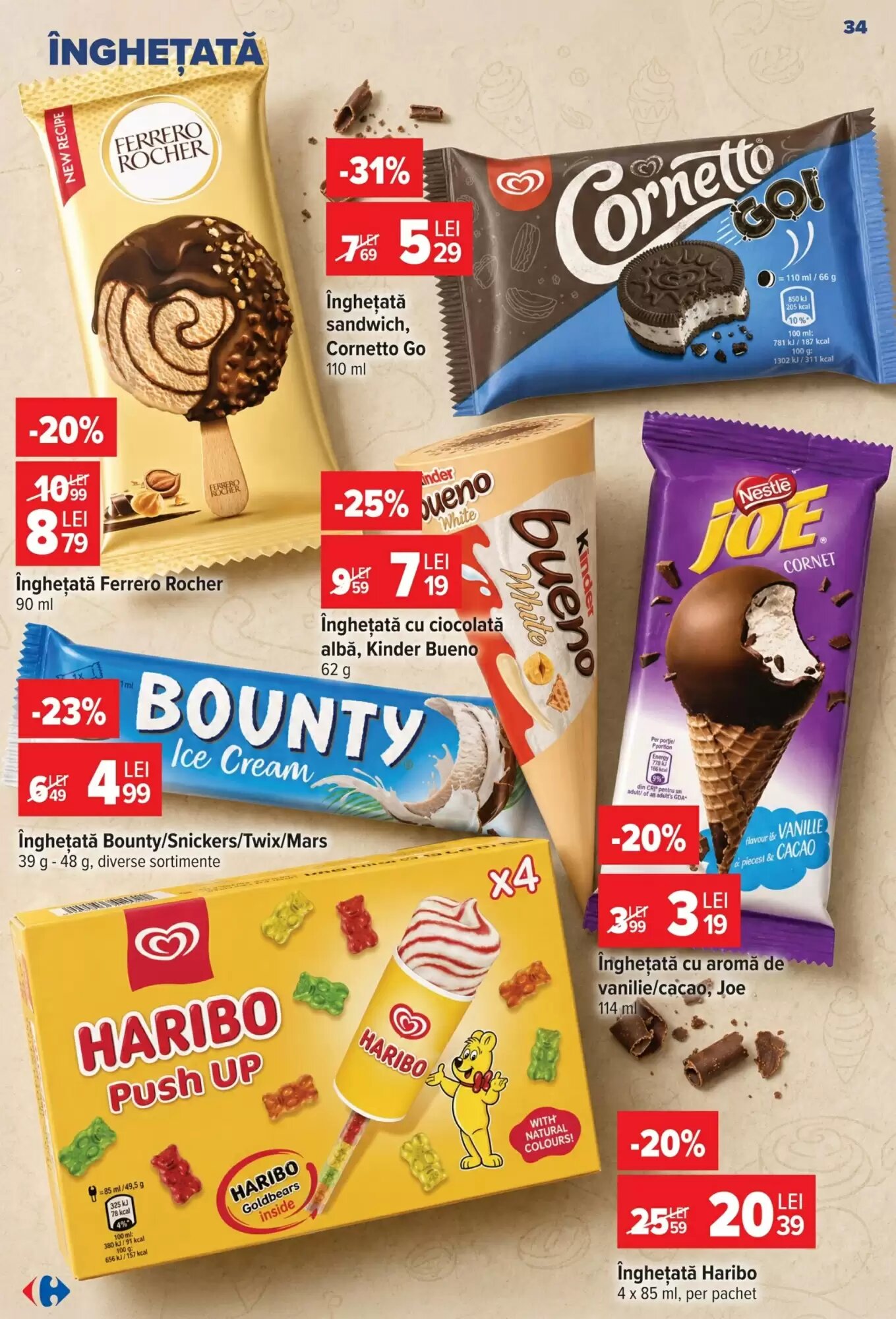 Catalogul cu oferte Carrefour valabil de la 29.07.2026 - Pagina 34.