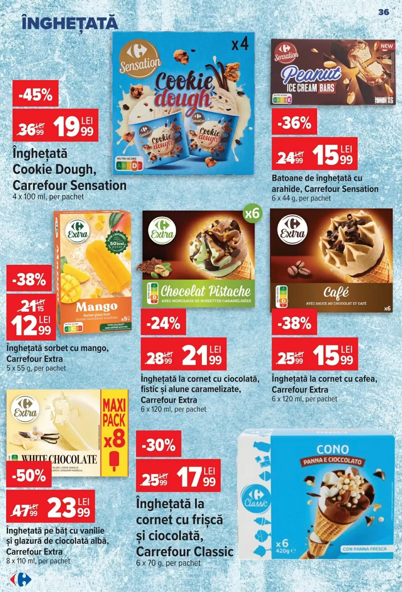 Catalogul cu oferte Carrefour valabil de la 29.07.2026 - Pagina 36.