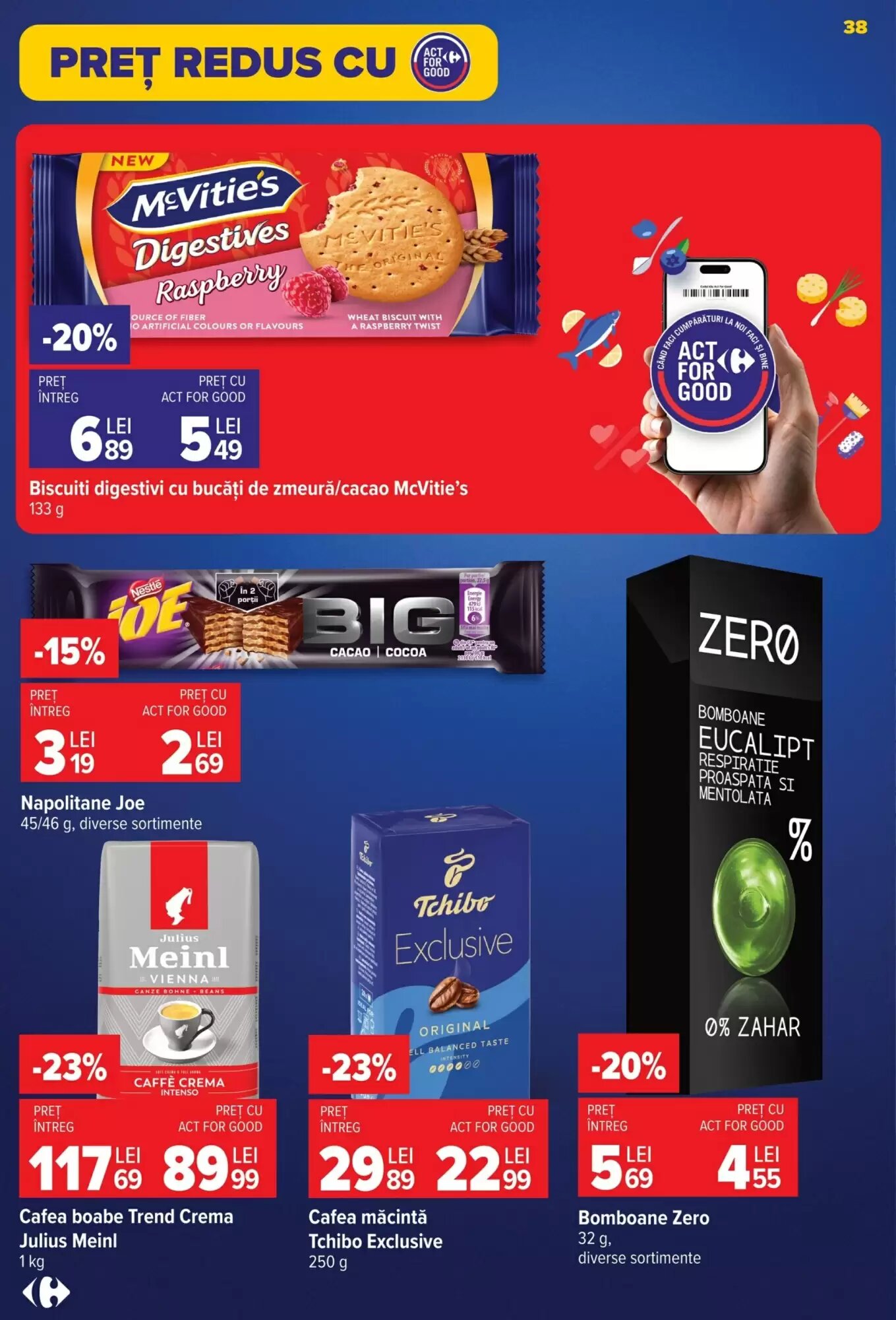 Catalogul cu oferte Carrefour valabil de la 29.07.2026 - Pagina 38.