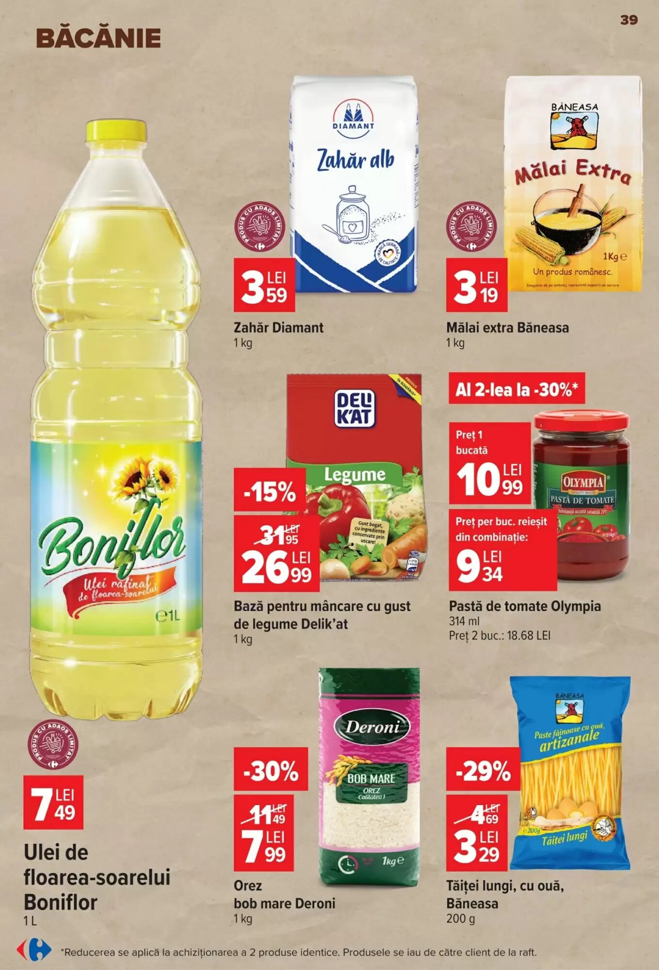 Catalogul cu oferte Carrefour valabil de la 29.07.2026 - Pagina 39.