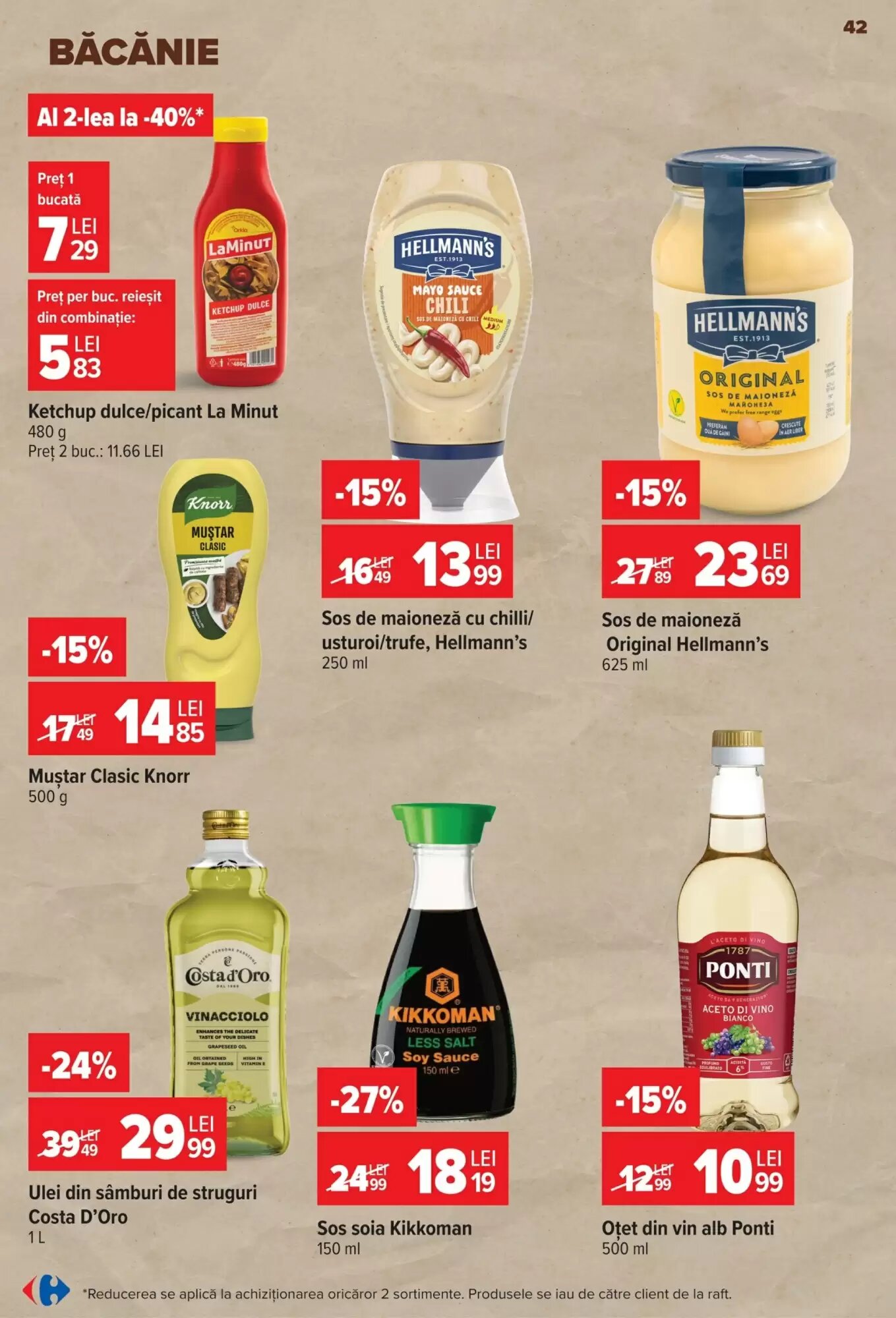 Catalogul cu oferte Carrefour valabil de la 29.07.2026 - Pagina 42.