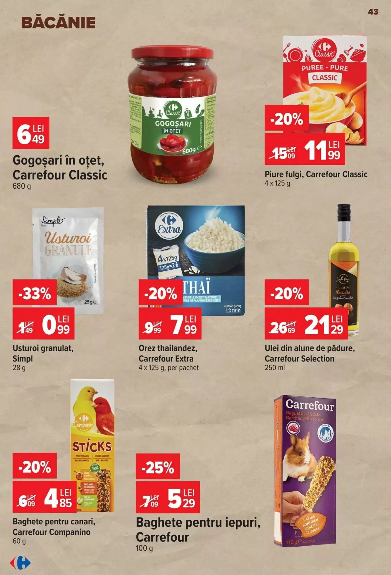 Catalogul cu oferte Carrefour valabil de la 29.07.2026 - Pagina 43.