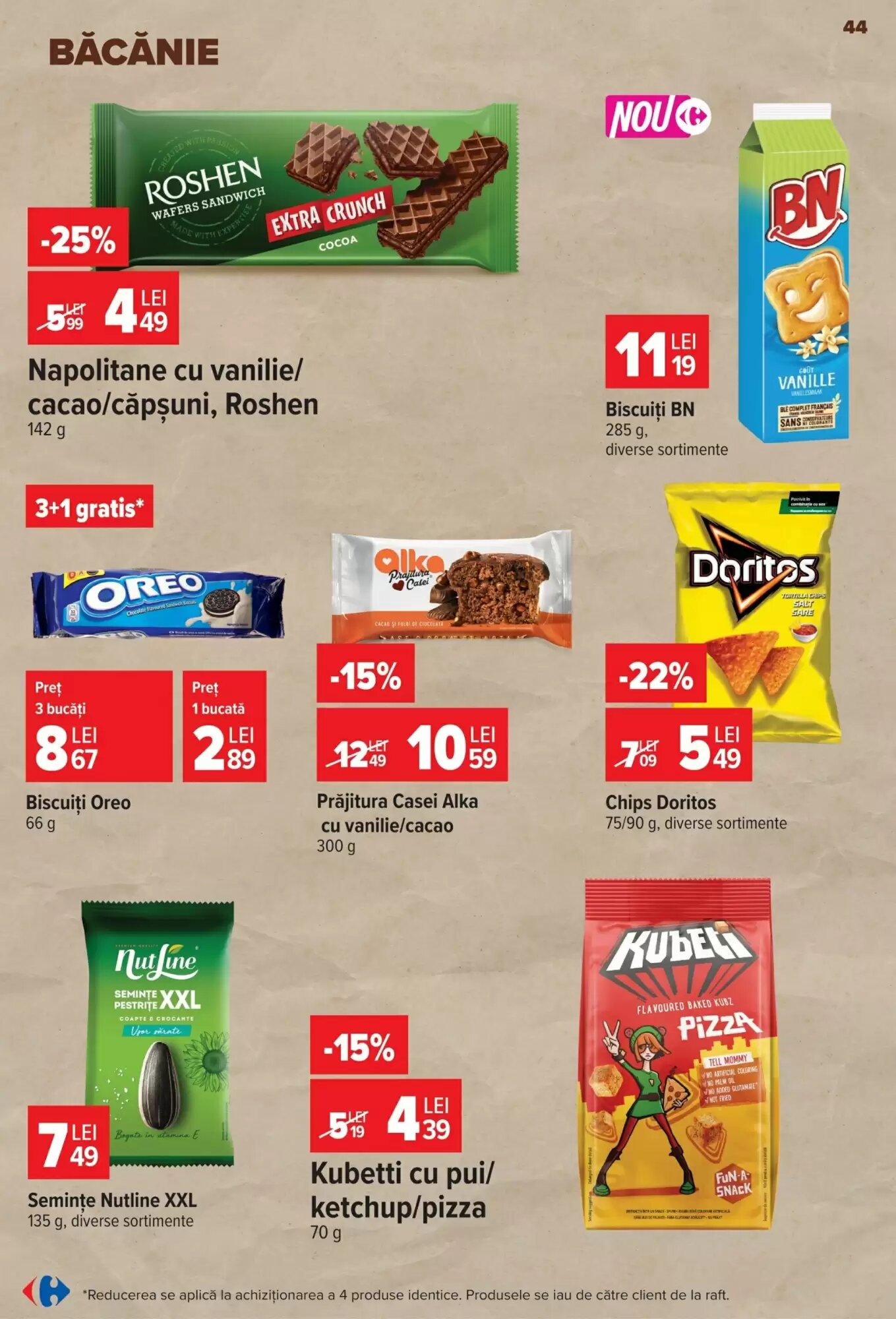 Catalogul cu oferte Carrefour valabil de la 29.07.2026 - Pagina 44.