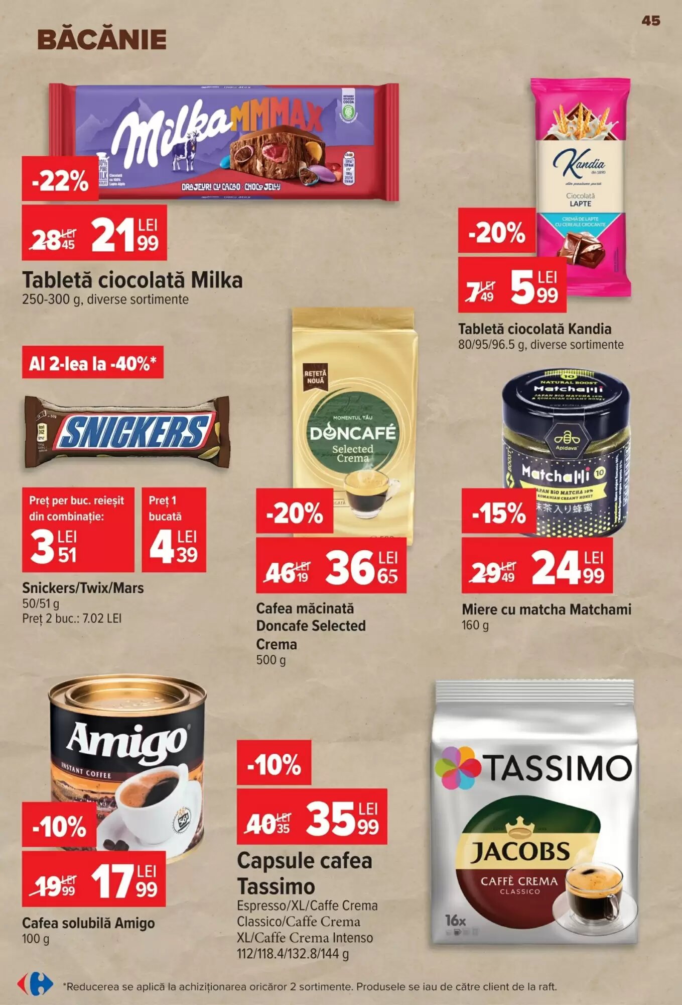 Catalogul cu oferte Carrefour valabil de la 29.07.2026 - Pagina 45.