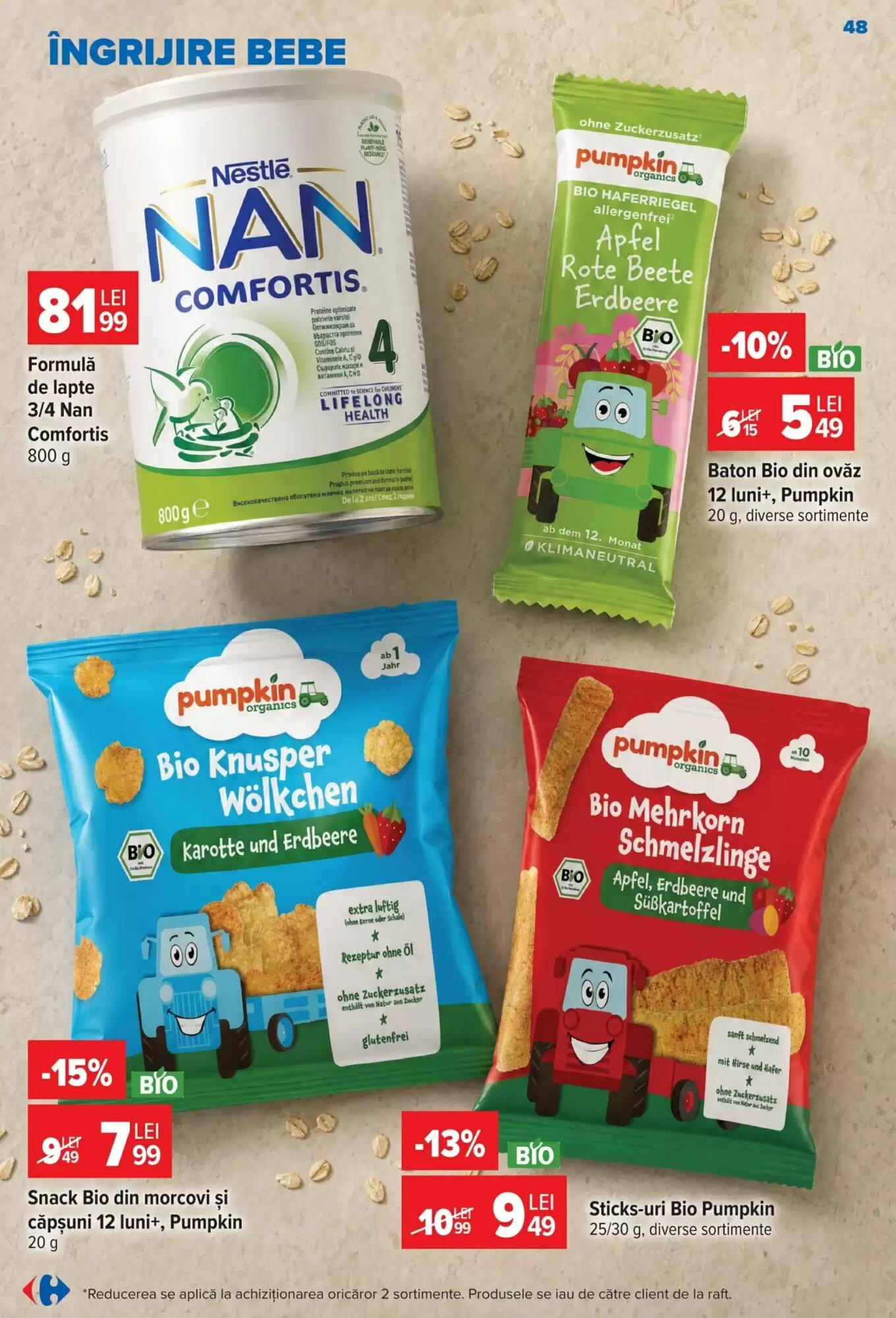 Catalogul cu oferte Carrefour valabil de la 29.07.2026 - Pagina 48.