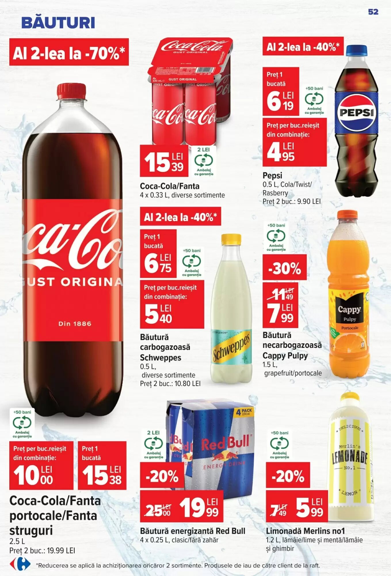 Catalogul cu oferte Carrefour valabil de la 29.07.2026 - Pagina 52.