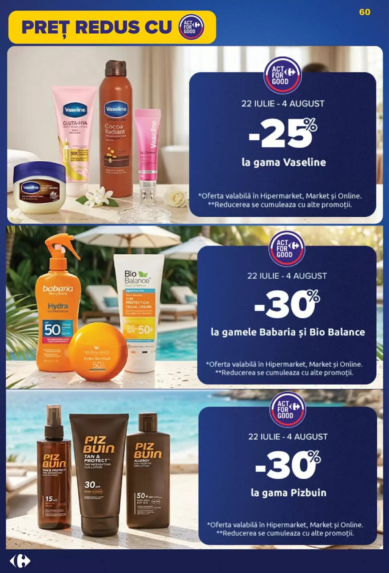 Catalogul cu oferte Carrefour valabil de la 29.07.2026 - Pagina 60.