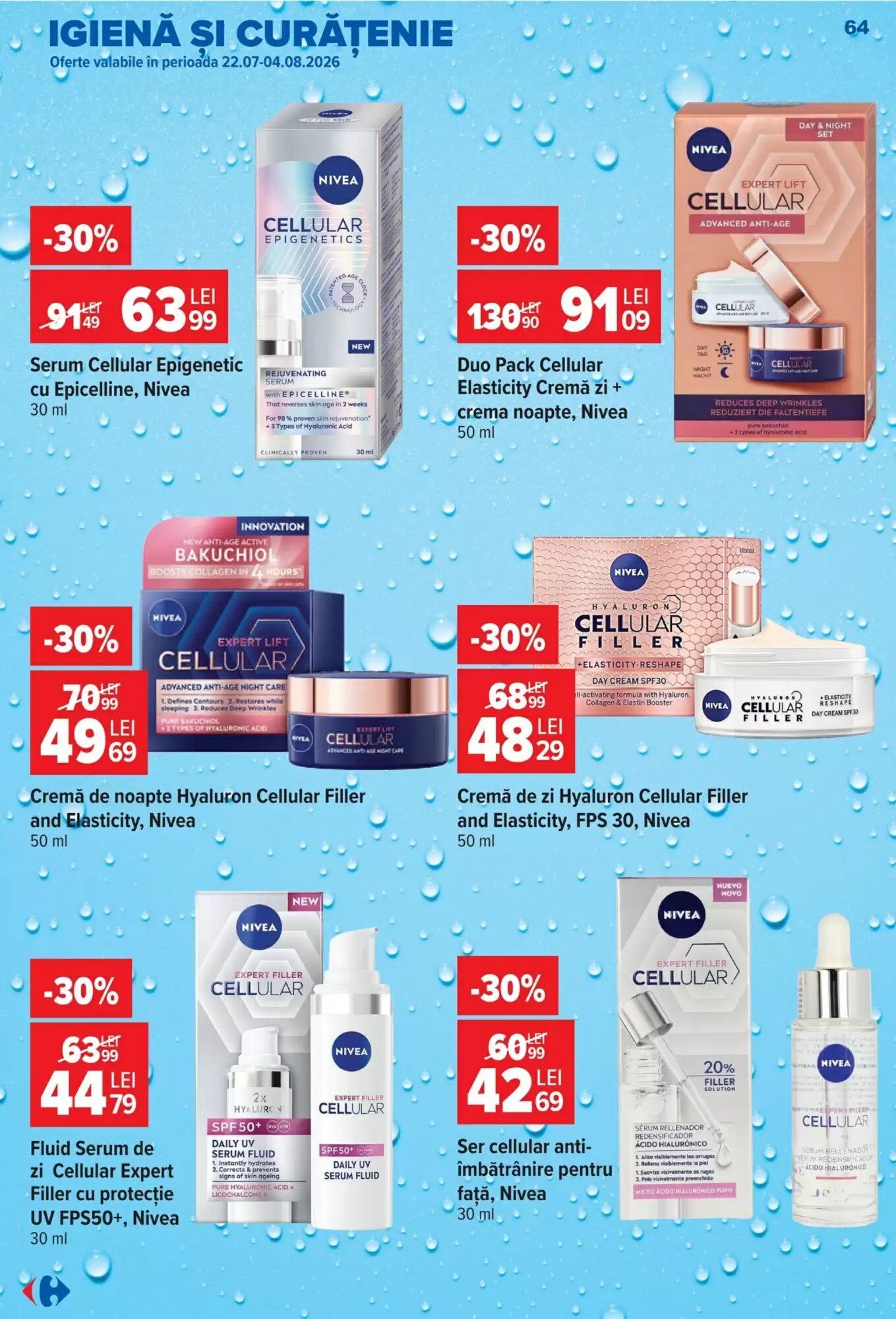 Catalogul cu oferte Carrefour valabil de la 29.07.2026 - Pagina 64.