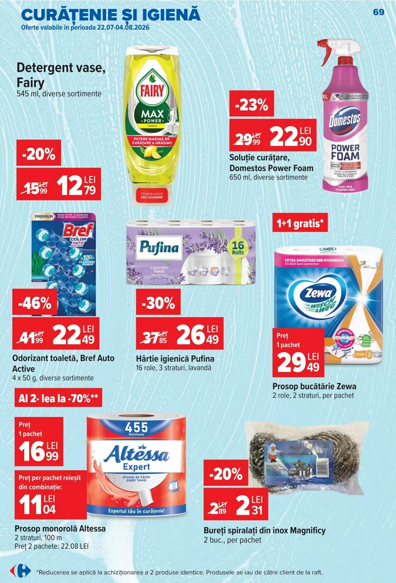 Catalogul cu oferte Carrefour valabil de la 29.07.2026 - Pagina 69.