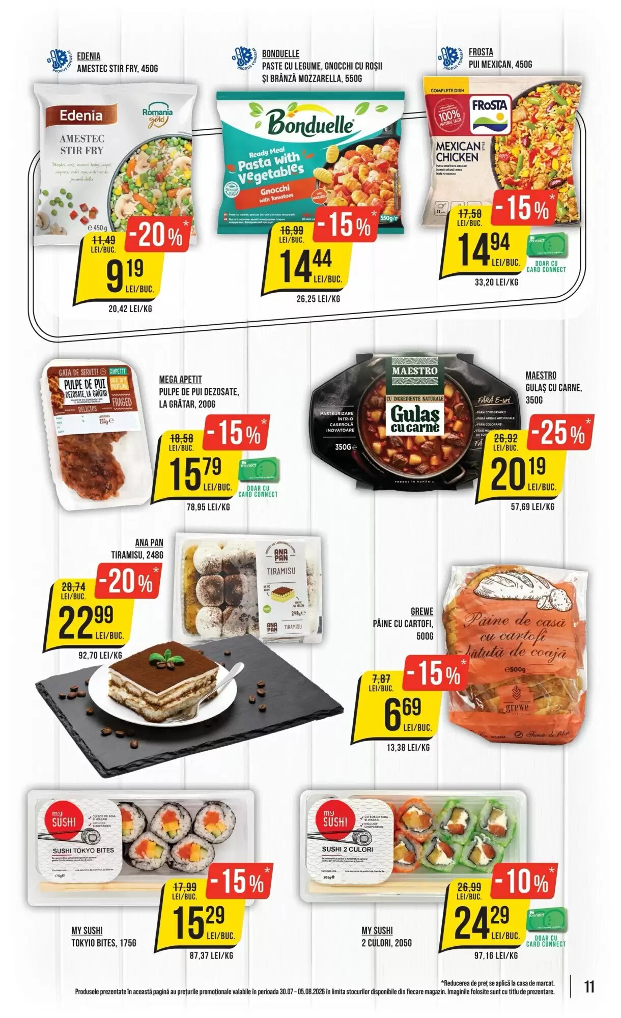 Catalogul cu oferte Mega Image valabil de la 30.07.2026 - Pagina 11.