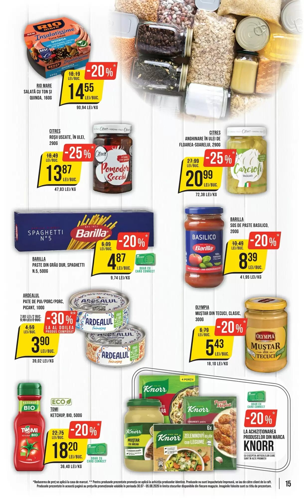 Catalogul cu oferte Mega Image valabil de la 30.07.2026 - Pagina 15.