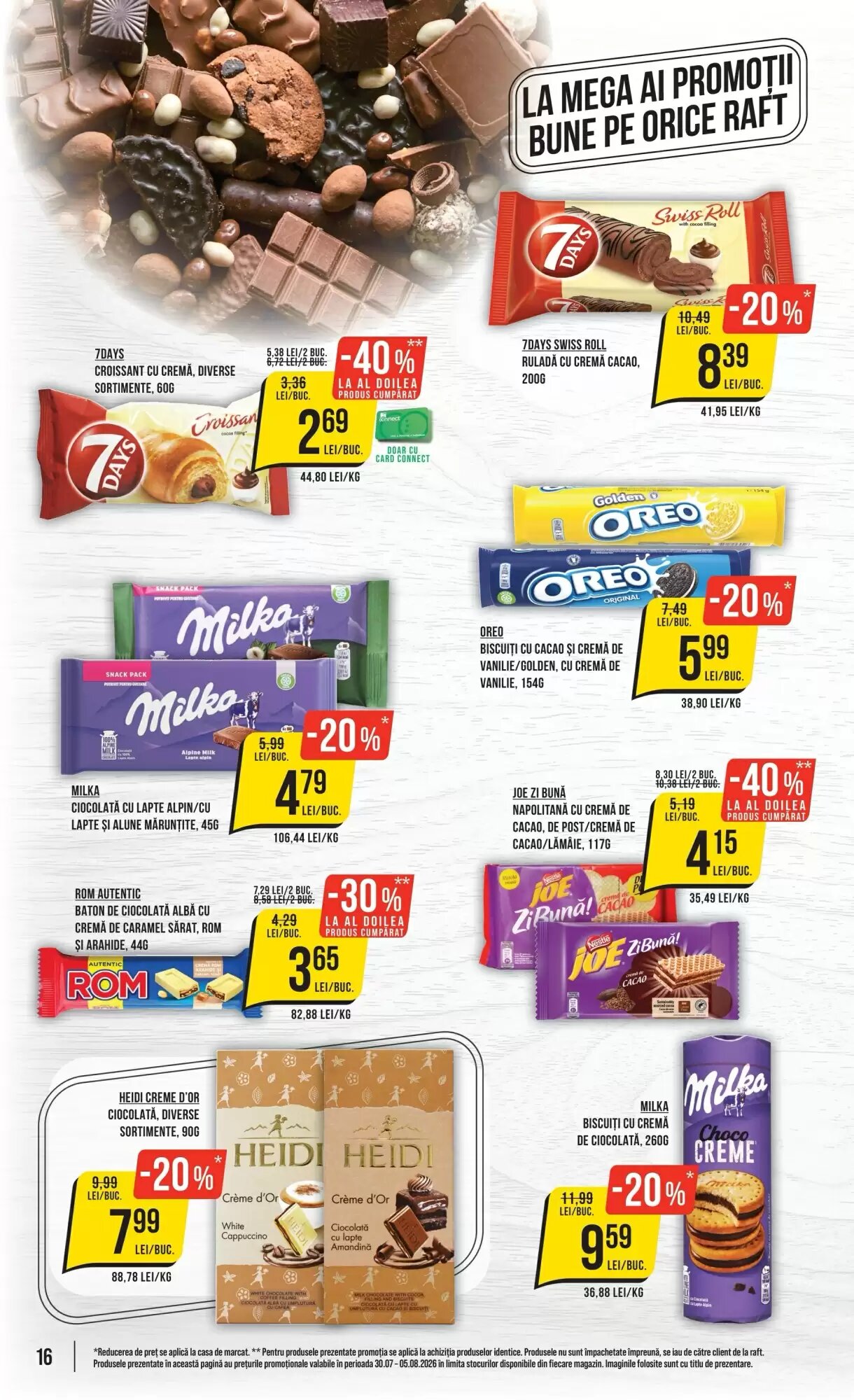 Catalogul cu oferte Mega Image valabil de la 30.07.2026 - Pagina 16.