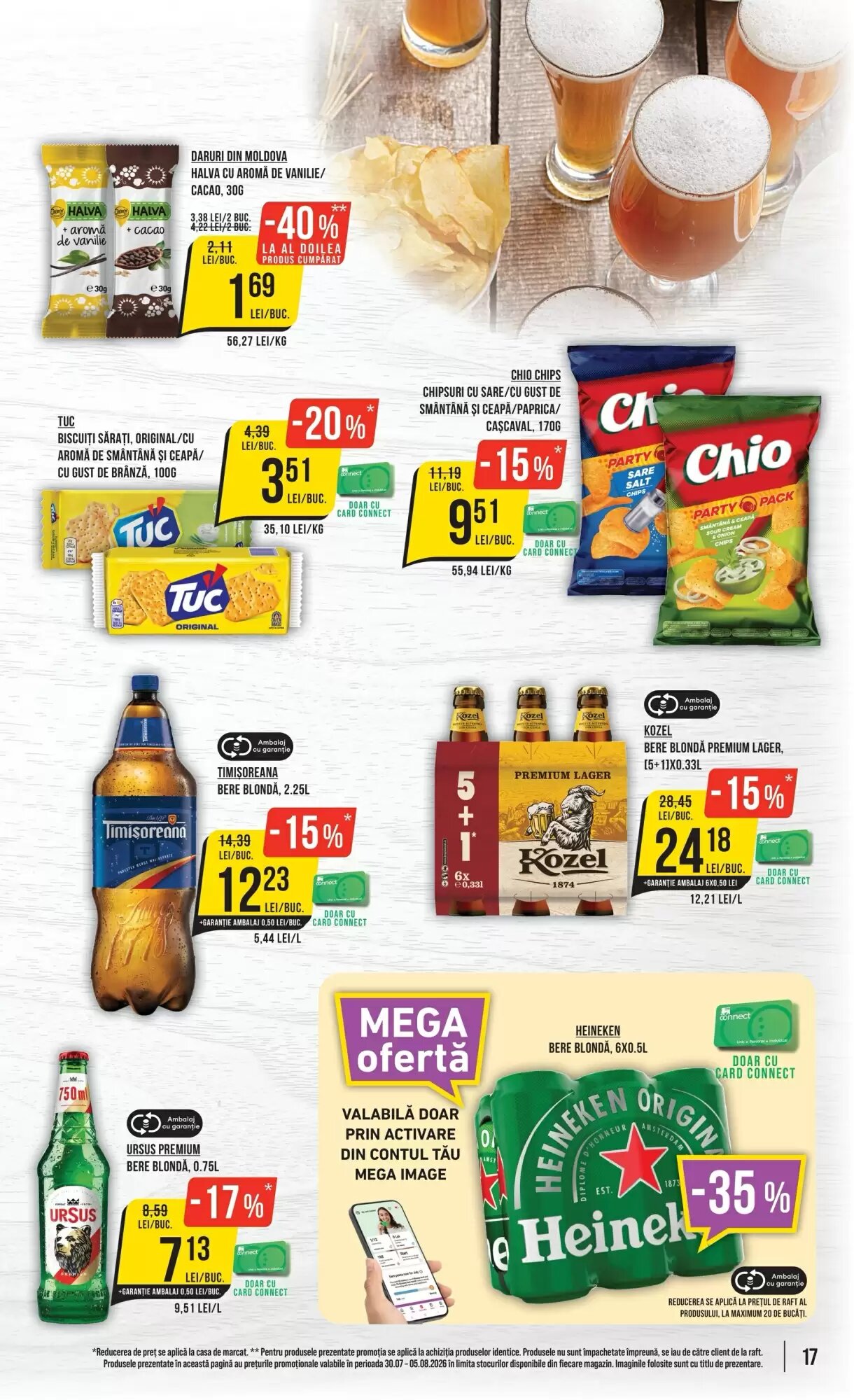 Catalogul cu oferte Mega Image valabil de la 30.07.2026 - Pagina 17.