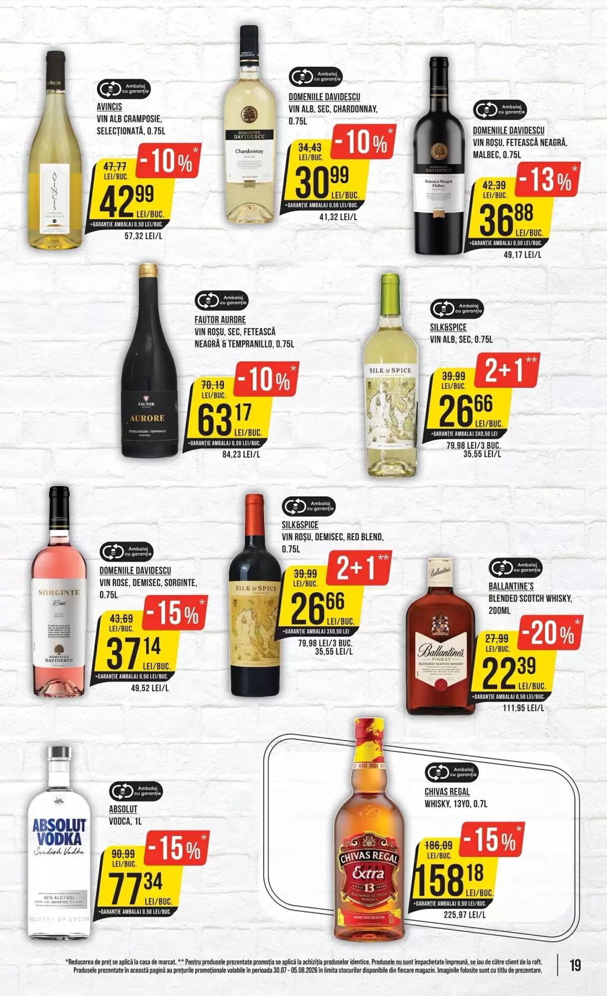 Catalogul cu oferte Mega Image valabil de la 30.07.2026 - Pagina 19.